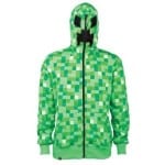 minecraft creeper hoodie
