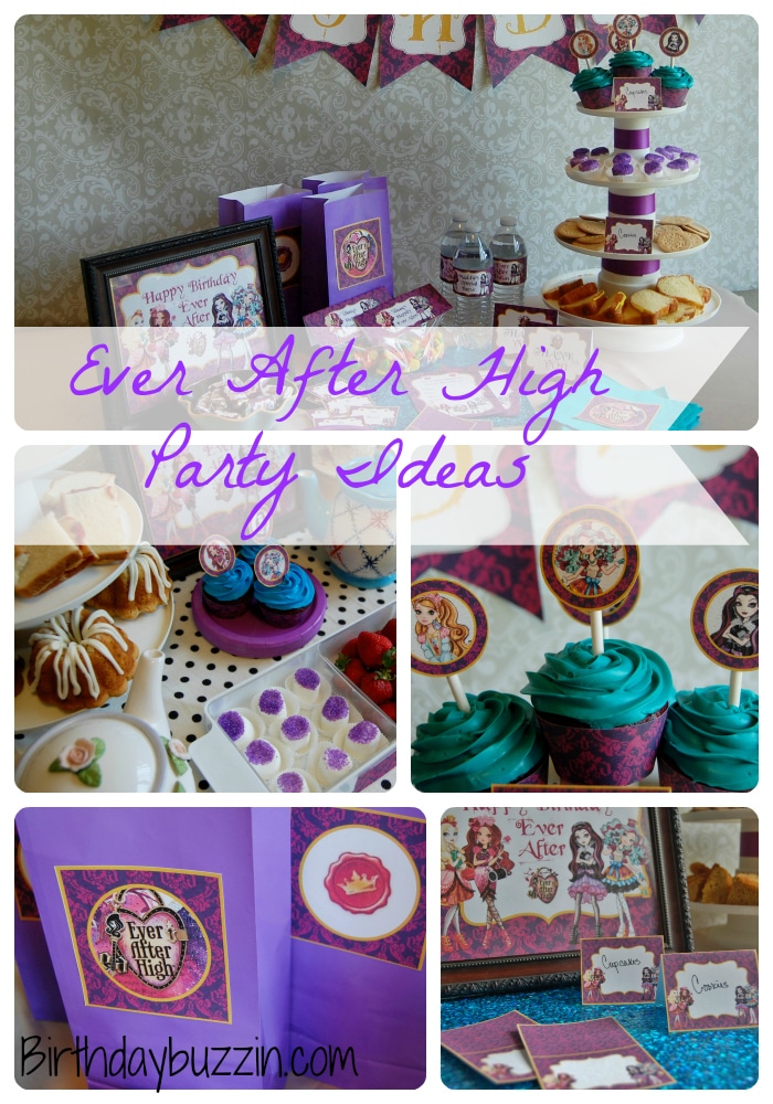 Ever After High Birthday Party  Ideas and Supplies  