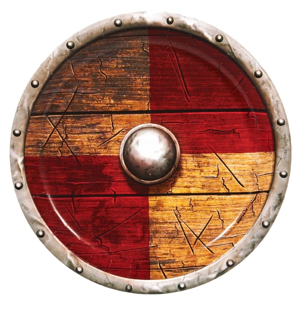Shield dinner plates (Amazon.com) would be the perfect way to serve your clan a hearty feast. 