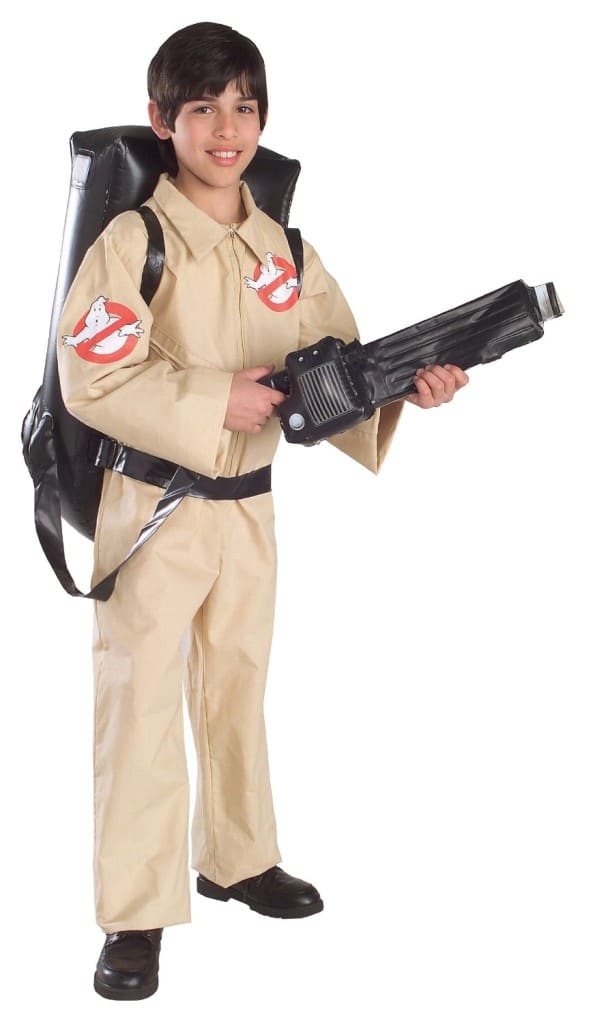 Ghostbusters child's costume available from Amazon.com