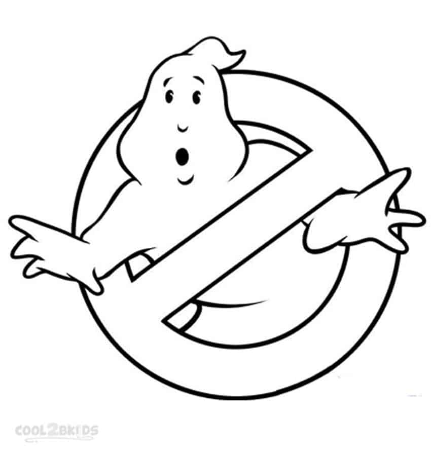 Ghostbusters coloring pages courtesy of AZ coloring
