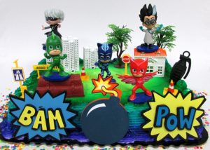 PJ Masks cake toppers