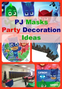 PJ Masks birthday party decorations ideas and supplies