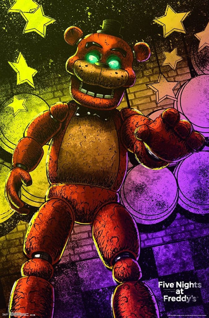 FNAF Birthday Party Decorations Fnaf Pizza Party Decorations Five