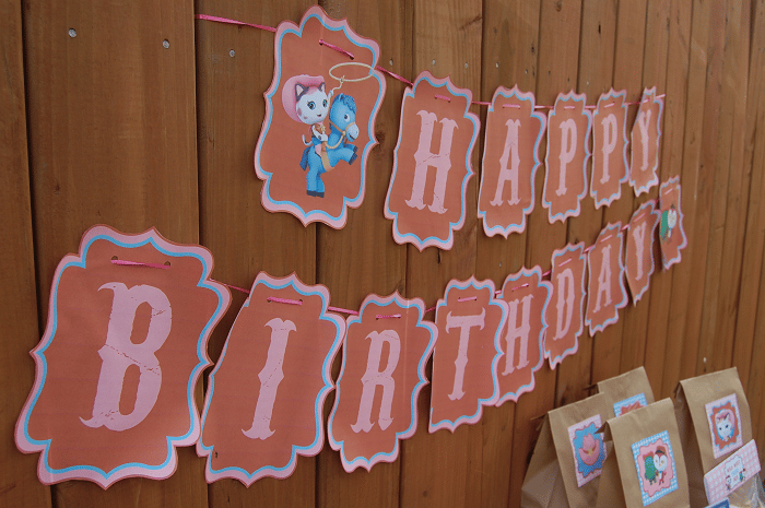 Sheriff Callie birthday banner 