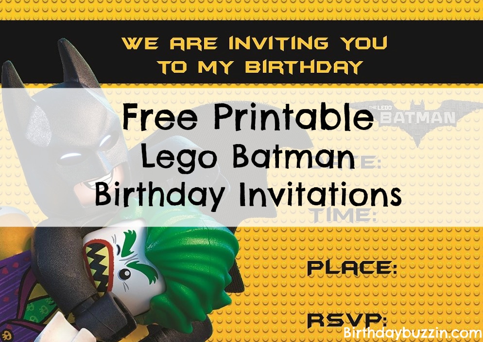 Lego Batman Birthday Party Ideas and Themed Supplies | Birthday Buzzin