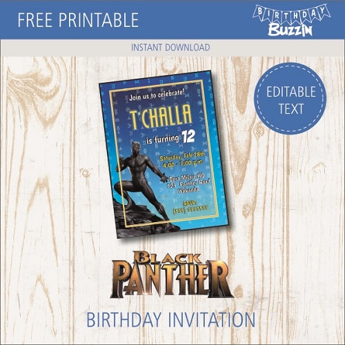 free-printable-black-panther-birthday-invitations-birthday-buzzin