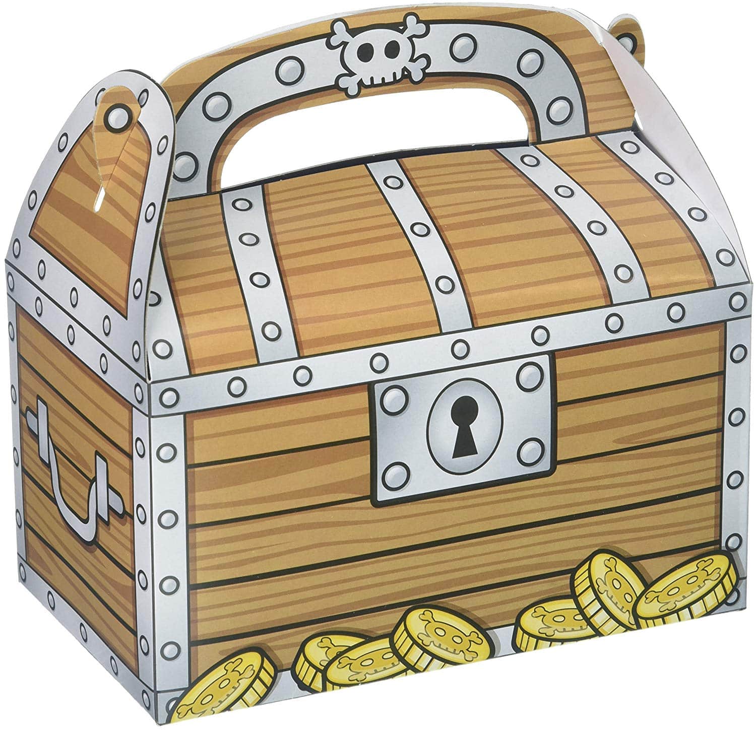 Fortnite party favor ideas - treasure chest favor box.