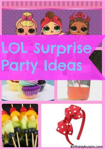 LOL Surprise birthday party ideas and themed supplies