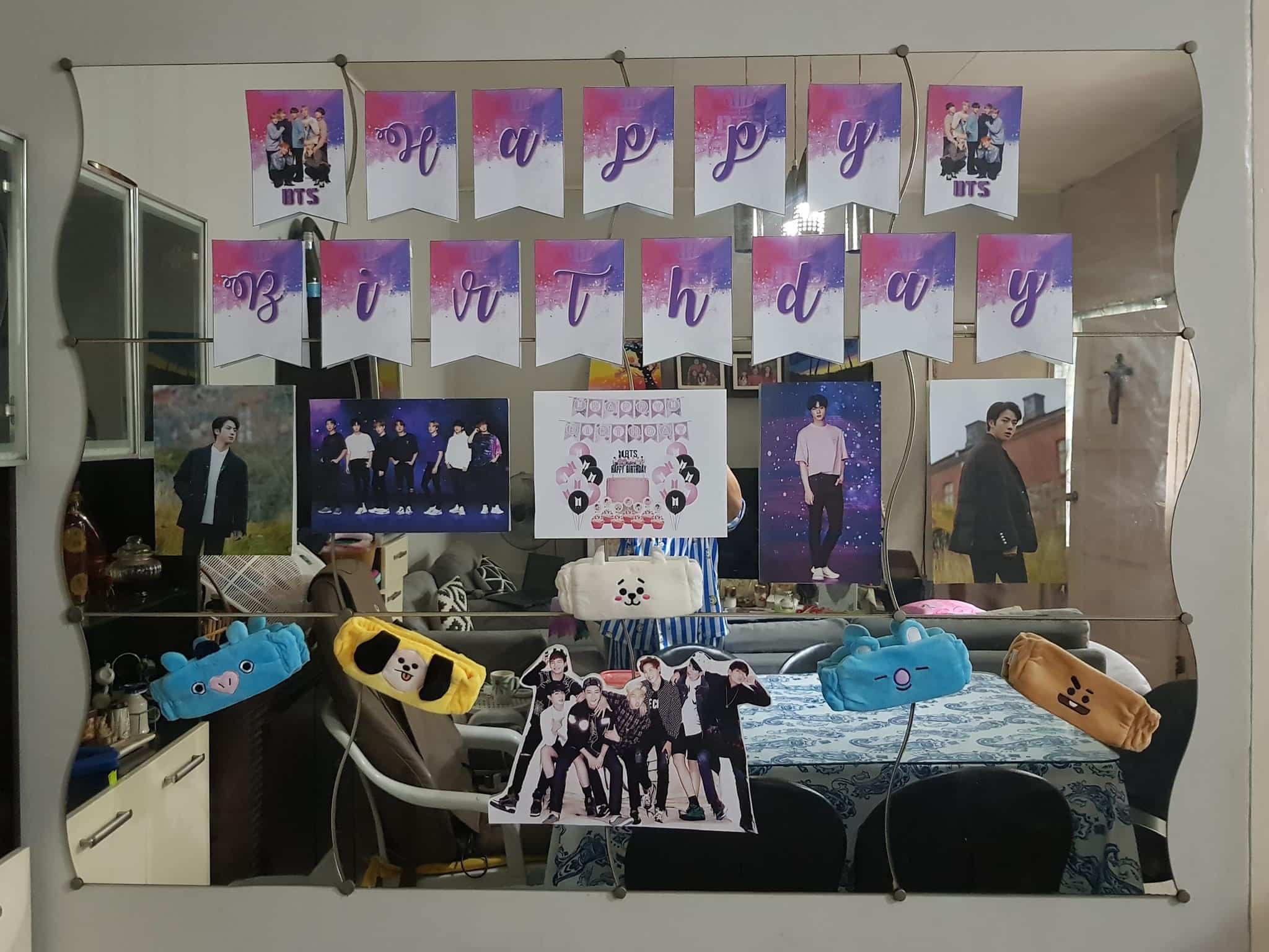 BTS birthday party decorations