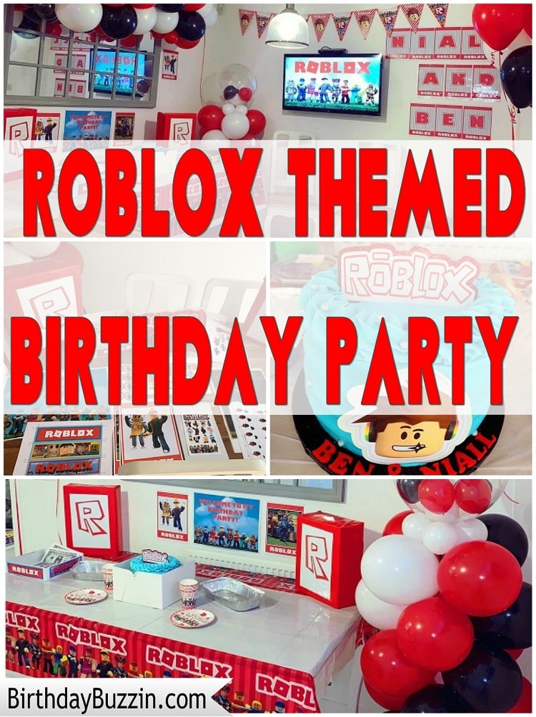 Roblox cake banner Roblox cake topper Roblox birthday Roblox birthday banner Roblox party supplies Roblox birthday decorations