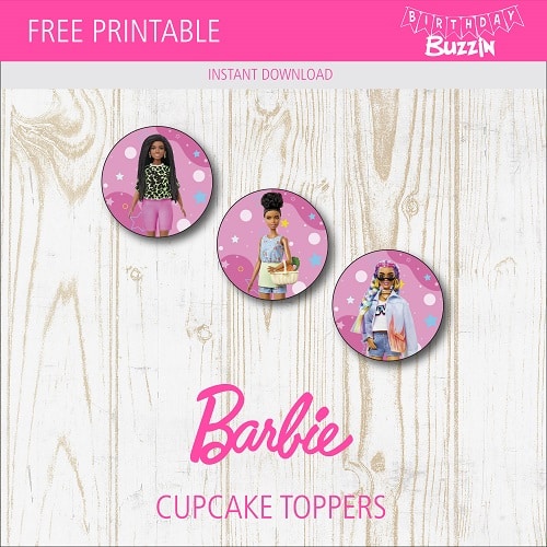 free-printable-black-barbie-cupcake-toppers-birthday-buzzin