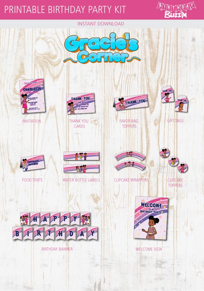 gracie-s-corner-birthday-party-printables-kit-birthday-buzzin